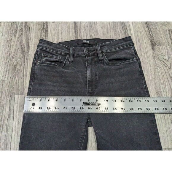 Hudson Los Angeles Womens Size 26 Barbara Super Skinny Grey Black Denim Jeans - Picture 8 of 11